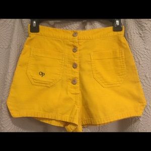 Vintage 1970's Ocean Pacific Corduroy High Rise Shorts